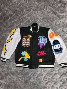 The Hundreds - Bad Habit Varsity Jacket - Size Medium